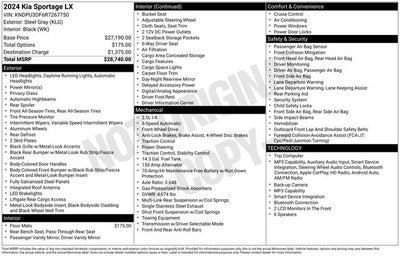 2024 Kia Sportage LX