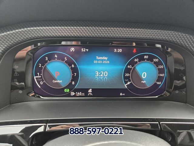 2026 Volkswagen Atlas Cross Sport 2.0T SEL R-Line Black
