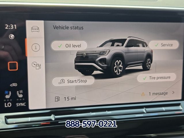 2026 Volkswagen Atlas 2.0T Peak Edition