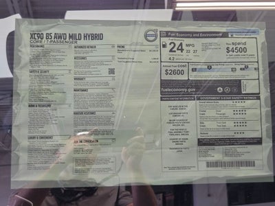 2026 Volvo XC90 B5 Core