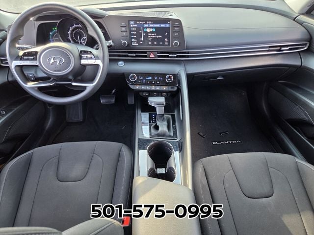 2023 Hyundai Elantra Hybrid Blue