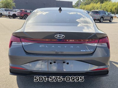 2023 Hyundai Elantra Hybrid Blue