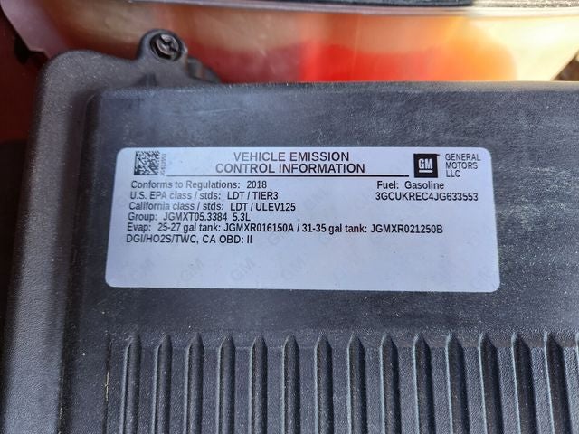 2018 Chevrolet Silverado 1500 LT LT2