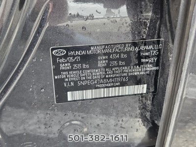 2021 Hyundai Sonata SE