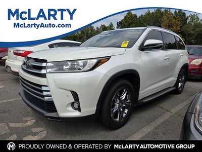 2019 Toyota Highlander Limited Platinum