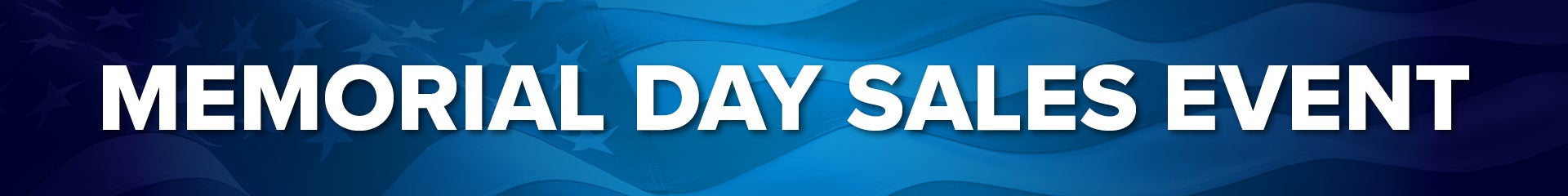 Memorial Day Sales Event